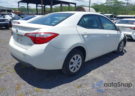 2016 Toyota Corolla Le Eco из США, поврежденный, VIN 5YFBPRHE2GP382251